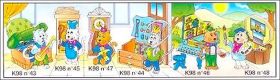 Chats et Meubles de maison - Kinder - K98-43 � K98-48
