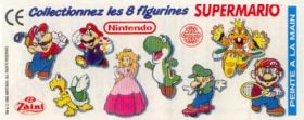 Super Mario - Nintendo - S�rie 1 - 8 Figurines Zaini - 1998