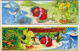 Animaux exotiques - kinder surprise - K04-26 � K04-28