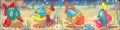 Poissons - Kinder surprise - K03-35 � K03-38 - 2002