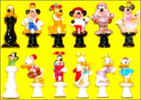 Mickey - Jeu d'chec Disney - Fves brillantes Arguydal 2003