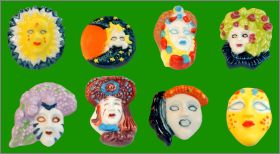 Masques de Venise - 8 F�ves Brillantes - Pasquier - 2009