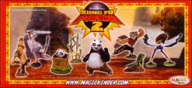 Kung Fu panda 2 - Kinder  NV140 � NV144, DC183, DC184, DC191