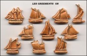 Les Grements Or - Fves 1990 - brillant