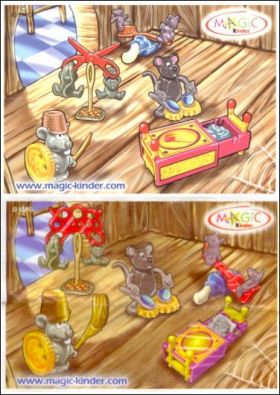 Souris - Kinder surprise - C86  C90