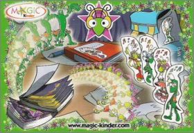 Grillons Pops Star Kinder Livrets autocollants 2S-64 � 2S-67