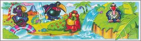 Oiseau  boule - Kinder K98-120  K98-123