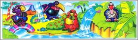 Oiseaux  boule - Kinder surprise - K98-120 � K98-123 - 1997