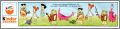 Famille Pierrafeu - 1�re s�rie Kinder K95-68 � K95-76 - 1994