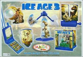 L'ge de glace 3 Objets Kinder Joy NV157 2S-209 TT381 2S-15