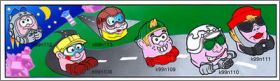 Les t�tes roulantes font la course  K99-108 � K99-113 - 1999