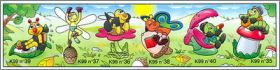 Dr�les d'insectes - Kinder surprise - K99-35 � K99-40 - 1999