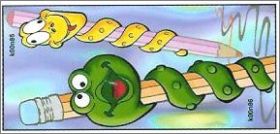 Embouts de crayon Serpent - Kinder K00-85  K00-86