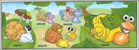 Escargots - Kinder Surprise - K00-87  K00-91