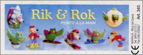 Rik & Rok aux Sports d'Hivers - Figurines Auchan