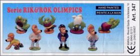 Rik & Rok Olympics - Figurines Auchan