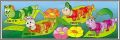 Famille chenille - Kinder surprise - K99-57 � K99-60 - 1999
