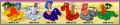Hommes faisant la course - Kinder K99-72 � K99-77 - 1999
