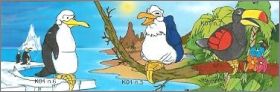 Oiseaux Bagues - Kinder surprises - K01-5  K01-7 - 2001