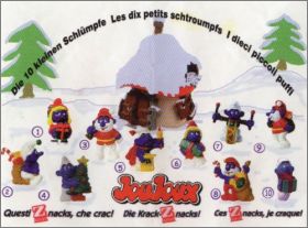 Les 10 Petits Schtroumpfs - Figurines Suisse - Zweifel