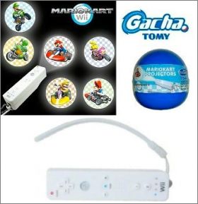 Mario Kart  Projectors  - Wii Light - Gacha box - Tomy
