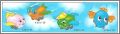 Avions rigolos - Kinder surprise - K98-33  K98-36