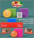 Les MiniBabs - 4 accessoires de rentre - Mini-Babybel 2011