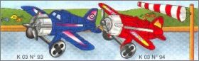 Avions  - Kinder surprise - K03-93 a K03-94