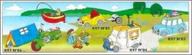 Camping - Kinder surprise - K97-83  K97-86