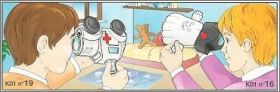 Camras -Kinder surprise - k01-16 et k01-19