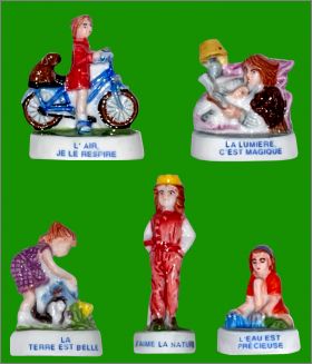 Martine aime la nature - 5 Fves  brillantes - Monoprix 2005