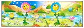 Fleur - kinder surprise - K98-31 et K98-32