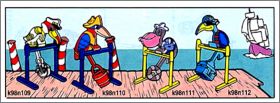 Oiseaux sur balanciers - Kinder k98-109 � K98-112 -