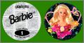 Barbie (Mattel) - 50 Pogs - Avimage - 1995