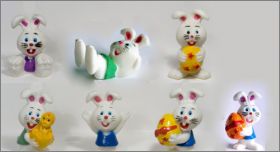 Die lustigen Osterhasenkinder 1 - Figurines Weiss
