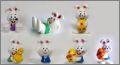 Die lustigen Osterhasenkinder 1 - Figurines Weiss
