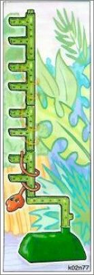 Serpent sur chelle - Kinder surprise - K02-77