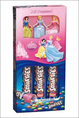 Princess Scintillantes - Disney  - Toppers Smarties - 2010
