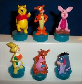 Toppers - Winnie l'Ourson - Tampons Encreurs - Smarties 2001