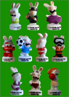 Les Lapins Cr�tins font du sport - 10 F�ves - Leclerc 2012
