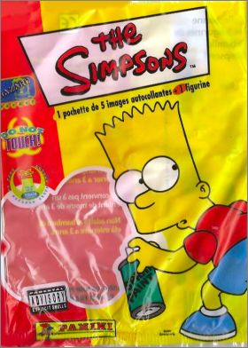 The simpsons - 5 Figurines Panini - 1999