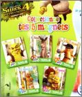 Shrek 4 - 5  Magnets Yoco de Yoplait  - 2010