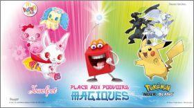 Place aux Pouvoirs Magiques - Pokmon - Jewelpet  Happy Meal