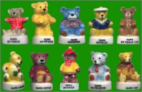 Les Oursons en peluche - 10 Fves brillantes - Nordia - 2012