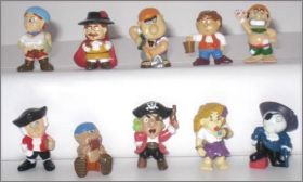 I S.O.S Pirati - Figurines Metro - Italie