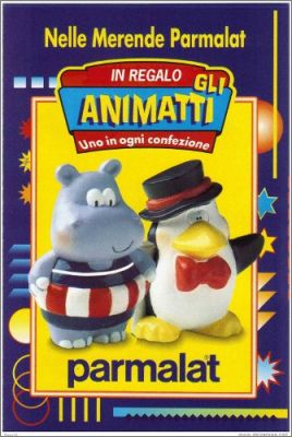 Gli Animatti - Figurines - Parmalat