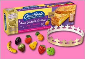 Bouton salade de fruits 8 Fves brillantes Croustipate 2009