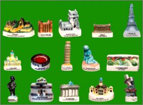 Les Monuments d'Europe N1 15 Fves Brillantes Prime 2002