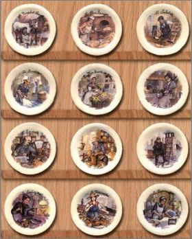 Les vieux mtiers de tradition - Fves assiettes - 2005