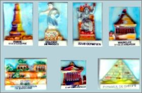 Les 7 merveilles du monde antique - Fves plates 1994
